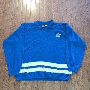 Vintage Nike Toronto Maple Leafs Sweater Made in Korea - Size XXL
